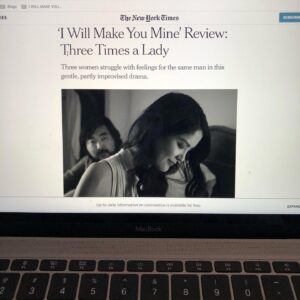 Lynn Chen Instagram - She's got her first NY TIMES REVIEW!!!! @IWMYMfilm #IWillMakeYouMine