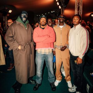 M Huncho Instagram - CHAMPIONS LEAGUE @burberry LFW