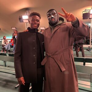 M Huncho Instagram - CHAMPIONS LEAGUE @burberry LFW