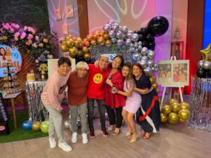MC Calaquian Instagram - Happy Birthday Queen Mother Karla estrada, Happy episode kami kanina sa Magandang buhay with @chadkinis @akolassy @kaladkaren @mor1019jhaiho @mrandmrsfrancisco @mariajolina_ig