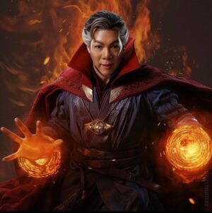 MC Calaquian Instagram - Kung ako si Dr. Strange ano yung pede ko pang special powers? Yung mga friend ko bashers hinay hinay lang sa comments 🤣🤣🤣