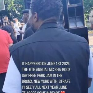 MC Sha-Rock Instagram - SEE Y’ALL NEXT YEAR JUNE 7TH 2025 @imroxanneshante @monstermusic  @monsterenergy @bronxhistorian @thhmuseum @madein_ny @bhistory101 @mixedchickshair @strafe @iammcsharock #firstfemalemcofhiphopstreetculture