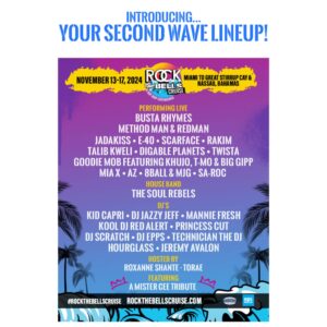 MC Sha-Rock Instagram - Yooooo The @rockthebells cruise lineup just got crazier. @tiatheecreator @dream4vinny @mrwavedance  @imroxanneshante 👀👀❤️