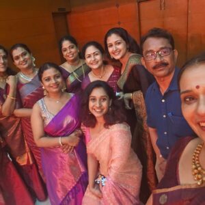 Maala Parvathi Instagram - May God bless you, Nimmie and Adarsh. 😇🙏

And Vrinda, Veena, Janu, Kathu, Chippi, and Rebecca... I know we are still celebrating and relishing every moment. Nandu, please tag Ponnu, Rukku, Appu, and others. At times, we get to know the reason we are alive. Love you all. ❤️ #blessed #grateful #familylove

@sajini_mct
@vrinda_rejnish, @nandini_rejnish7, @ak_aka_ananthakrishnan, @arder_net