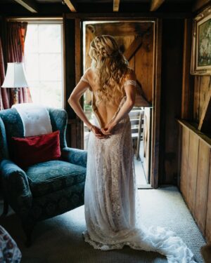 Mackenzie Mauzy Instagram - It has taken me a while to choose favorites from the ART that is @floragibsonphotography ‘s photography (I’d need an account devoted to them all) and to decide what I want to share publicly. SO this is round 1, the first day of our wedding week and a little secret in my favorite hiding place!✨🌲✨🌲 @floragibsonphotography @deetjensbigsurinn