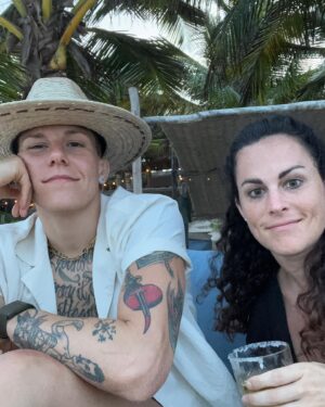 Macy Chiasson Instagram - Happy Birthday to the most beautiful woman in the world 🌎 ❤️🏳️‍🌈
Thank you for doing life with me and making me laugh along the way. 
Love you.
.
.
#love #loveislove #lgbtq🌈 #lgbtpride #woman #women #fitness #mexico #dallas #laugh
