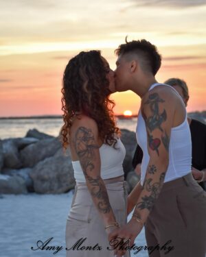 Macy Chiasson Instagram - ✨Officially The Chiassons!!✨

Surprise! We decided to skip wedding planning and elope. We had two tiny ceremonies---one in Dallas so that our bestie @clocksandhats could marry us, and one on the beach with a few immediate family members with @cherynyoung officiating.  Both were so special and beautiful. 10/10 recommend. Feeling lucky and grateful. 💍 
.
.
Thank you to @amymontzphotography for an amazing job on our beach ceremony! More coming soon!

#marriage #wife #elopement #family #chiassons #lgbtq🌈 #womenssportscouples