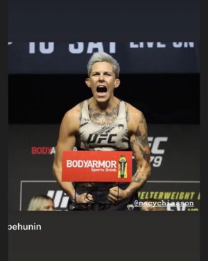 Macy Chiasson Instagram - Hey Siri…. Play UFC 279
.
.
Even tho the result wasn’t what it should have been I’m still happy with my performance. Anything can happen in a blink of an eye in this game but one thing is for sure, I love the pressure, I love the lights and I love @ufc. Congratulations to @irene.aldana it was an honor to be in there with you 🙏 Thank you @mickmaynard2  and @danawhite for the opportunity to perform on the biggest stage there is. Thank you @sayifsaud @damonbjackson and @dynamitebyrdmma for being the best coaches in the world. Thank you @mfscaccia for getting my body and conditioning right and thank you @pena.performance for always taking the best care of me during camp and fight week. It takes an entire team for one person to perform. I’m grateful and I’m happy and I feel like I’m fighting better than ever. I’m living the dream and there’s only one way from here and it’s ⬆️.