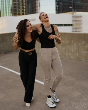Macy Chiasson Instagram - Happy Birthday to the most beautiful woman in the world 🌎 ❤️🏳️‍🌈
Thank you for doing life with me and making me laugh along the way. 
Love you.
.
.
#love #loveislove #lgbtq🌈 #lgbtpride #woman #women #fitness #mexico #dallas #laugh
