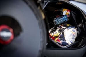 Mad Mike Instagram - Wild that I’ve had this helmet as a trophy from @redbull for winning the @formuladjapan Championship back in 2018 and I’ve never even worn this skid lid but it’s been the pride of display for many years however today I felt it was definitely worth strapping it on for our first shakedown of our @mclaren #MADMAC on track. This lid’s art work is made up of all the things that inspire me from Japan on one side and New Zealand on the other… Clearly Bruce McLaren is forefront of it all being a true Kiwi legend so it was an epic feeling to have him ride with me today in our screaming creation of a Mclaren.

#RotaryMclaren #FlyingKiwis

📸 @graememurraynz