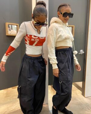 Madalen Mills Instagram - had so much fun w/ my jingle jangle sis @diaanababnicova_official today!! loveeeeeed getting to see her after so long and we had a blast shopping and eating some good food!! love you girl🫶🏽🛍️