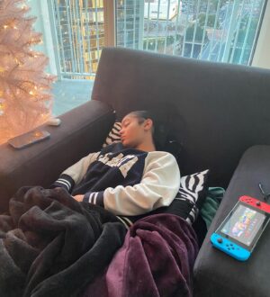 Madalen Mills Instagram - yooo!! thank you @nintendoamerica for the gifts!❤️ I’ve had so much fun playing the games and using all of the cool attachments for my switch this holiday season! what’s your fav Nintendo game?👾🎁 #christmas2022 #sleepingwithmyswitch #gifted #nintendo #nintendoswitch