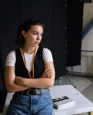 Madalyn Horcher Instagram - More behind the scenes of “Over the Board.” Don’t know if y’all can tell, but I had a lot of fun 😂 

Director: @akira_zapata 
Cast/Producers: myself, @isaac_be11 and Elijah Bell