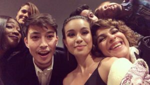Madalyn Horcher Instagram - Look at my amazing @origin_series cast members!! @adelayoadedayo 
@ninawadia 
@sen_mitsuji_official 
#NataliaTena
@philipp.christopher 
@t22felton