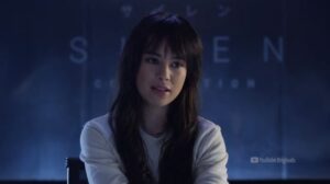 Madalyn Horcher Instagram - What did the interviewer ask me...? What am I hiding? Find out on the @origin_series premiering November 14 only on YouTube Premium! Check out the full interview on the Origin channel! #youtube #youtubepremium #LeaveEarth #Origin 
And what do you guys think of the bangs???!!