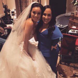Madalyn Horcher Instagram - Tune into @macgyvercbs tonight at 8/7c on CBS!! Had an amazing time shooting this episode! Thank you @ayouabian for making my tv wedding so beautiful...and then ruining it with all the drama 😂 @lucastill @themereaton