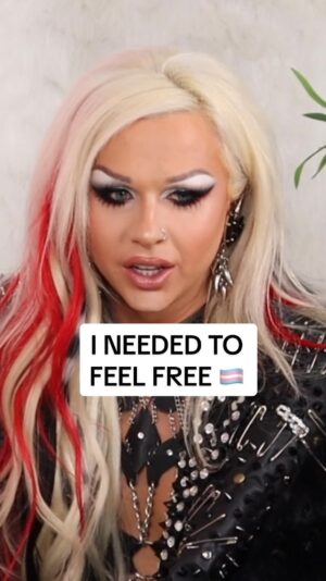 Maddy Morphosis Instagram - Full episode w/ @farrahrized now on YT 🏳️‍⚧️ (Link in bio) #GiveItToMeStraight #GITMS #dragrace #rupaulsdragrace #maddymorphosis #farrahmoan #trans #comingout