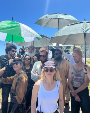 Madeleine Sami Instagram - Ayeeeee shout out to the bestest crew I ever had the pleasure of sailing the high seas with! To my ofmd whanau, I love y’all sm 🥹❤️ Thank you @dvidjenkins for having me on board. Archie was a big dumb joy and I loved every minute. Also muchos love to the best fans in the world. For now…  guess it’s back to the snake cult 🐍 🏴‍☠️ 🖤