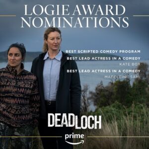 Madeleine Sami Instagram - Proud of this fucking epic show and proud as a cunt punch to be nommed alongside these precious cunts 🥹 ♥️. . Get in and vote! tvweeklogies.com.au