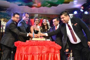 Madhura Naik Instagram - Celebrating the grand paiza opening at Ballys Srilanka 🎂