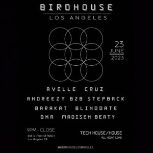 Madisen Beaty Instagram - Cause day & night…who’s coming out this Friday? Stoked to join the lineup @birdhouselosangeles & it’s going to be a good one. House & good vibes at @lostbutfoundbar 🪩 as always -> link in biooooo

Photos from @canopyclub.la thanks for having me 🦩