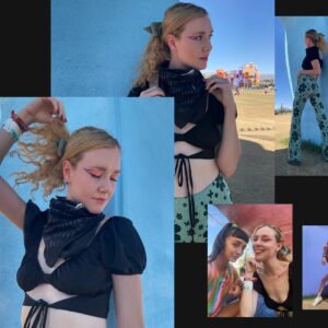 Madisen Beaty Instagram - First Coachella was a euphoric experience. I love live music so very much & have missed it so dearly the past two years. Good music. Good friends. 

Some highlights in no order:
•danced nonstop with my best friend & Coachella queen @littleluna (& repped Little Luna with my bandana)
•went crazy at @whippedcream set
• @disclosure 
•finally saw @prncesscool perform with Carly Rae Jepsen 
• @girlinred 
•everything at @thedolab (dancing on stage, the açaí bowls, @ivylab etc)
•spontaneously crying happy tears (see dump^) 
•met up with so many friends 
•lucked out with the best Airbnb crew
•the incredible production @stromae show
•didn’t want to leave but was too exhausted to do another day anyhow