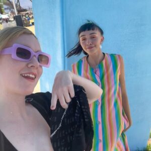 Madisen Beaty Instagram - First Coachella was a euphoric experience. I love live music so very much & have missed it so dearly the past two years. Good music. Good friends. 

Some highlights in no order:
•danced nonstop with my best friend & Coachella queen @littleluna (& repped Little Luna with my bandana)
•went crazy at @whippedcream set
• @disclosure 
•finally saw @prncesscool perform with Carly Rae Jepsen 
• @girlinred 
•everything at @thedolab (dancing on stage, the açaí bowls, @ivylab etc)
•spontaneously crying happy tears (see dump^) 
•met up with so many friends 
•lucked out with the best Airbnb crew
•the incredible production @stromae show
•didn’t want to leave but was too exhausted to do another day anyhow