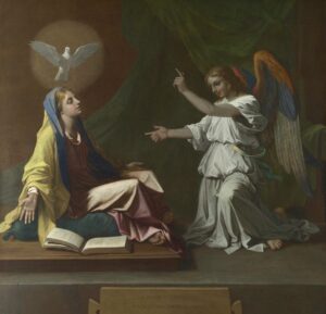Madison Riley Instagram - Gettin in touch with my higher self like. #nicoláspoussin #theannunciation #higherself