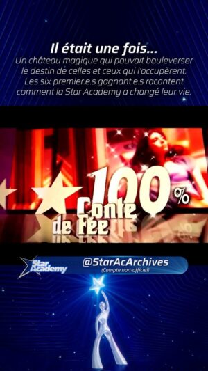 Magalie Vaé Instagram - Il était une fois, un château magique qui pouvait bouleverser le destin de celles et ceux qui l’occupèrent. À l’occasion du 100e prime, @jeniferofficiel , @nolwennleroyofficiel , @elodiefrege , Grégory Lemarchal, @magalievaeoff et @cyril_cinelu racontent comment leur victoire à la #StarAcademy a changé leur vie. Indique les moments que tu souhaiterais revoir en commentaire et abonne-toi pour revoir les meilleurs moments de la #StarAc ! 
#StarAcArchives #StarAcademyLeLive #StarAcademyLive #Nostalgie #TF1 #OperacionTriunfo #OT2023 #NationStarAc #StarAcademie #StarAcademieTVA