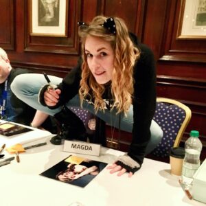 Magda Apanowicz Instagram - @starfuryevents got me like what. It’s been awesome to meet so many passionate and lovely fans. #England