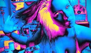 Magda Apanowicz Instagram - An interpretation of my inner #passion or impression of Avatar! An #artistic soul.