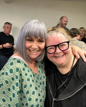 Magda Szubanski Instagram - Morning! Woke up compelled to say this about the hilarious social genius of @dawnrfrench Go and see her show!!!
 entire audience all SCREAMING with laughter 😆 🙌🥰

FYI these are my views 

#dawnfrenchisahugetwat