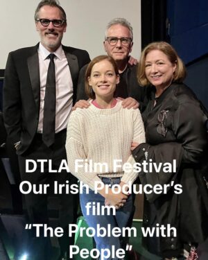Maggie Egan Instagram - What a magical night at the DTLA FILM FESTIVAL a few weeks ago. Our Irish producer Max Brady of Max Films and Pull the Trigger of Dublin, Ireland got me a ticket to see the film she produced with “Mad About You’s” Paul Reiser. It’s called “The Problem with People.” Paul wrote it. He’s at his best in this movie. It also stars Zoey’s Extraordinary Playlist, Jane Levy, and Irish movie star Colm Meaney. UK Director Chris Cottam was so nice to me and is interested in directing our movie Cupid Fest. Max will be our service producer. They all love Max. 
Extra bonus, I saw my former acting coach, Gordon Hunt’s daughter there. Helen Hunt came out in support of her former co-star, Paul. 
It was a joy to see the movie and meet everyone. Keep an eye out for this movie when its released. It’s unique and every character in the movie was pitch perfect. Congratulations to “The Problem with People. 

#irishfilm #maxfilms #dublin #pullthetrigger #maxbrady #paulreiser #janelevy #chriscottam #theproblemwithpeoplemovie
#theproblemwithpeople #helenhunt #gordonhunt 
#cupidfestfilm #maggieegancummings 
#madaboutyou #dtlafilmfestival #zoeysextraordinaryplaylist