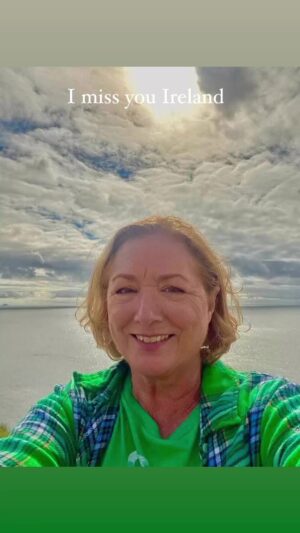 Maggie Egan Instagram - Last year Jennifer Jacobs, her sister in law Rachel, and I took a girls trip/location scouting/meet up with local business women adventure to prep for filming our movie Cupid Fest. So much fun. Such a beautiful country. I miss you, Ireland. #wildatlanticway #ireland#tourismireland #ScreenIreland #girlstrip #womenofacertainage #queenagers #cupidfestfilm