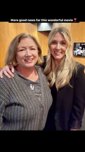 Maggie Egan Instagram - “Are You There God? It’s Me Margaret”
is such a refreshing, nostalgic, funny and heartwarming movie that will awaken all those memories of those important moments that took you from childhood into becoming a young adult. I was thrilled to see the movie for the second time at a screening followed by a Q and A with director @kellyfremoncraig (flawless❣️), @abbyryderfortson (fast rising star❣️), and the incomparable #kathybates (you will LOVE her in this role) and produced by the genius talent #jameslbrooks (#academyawardwinner)❣️Its not too late. It’s streaming. Stay home and make your own #popcorn. You’re gonna love it❣️
.
.
.
#margaretmovie #margaretmoments #areyoutheregoditsmemargaret #kellyfremoncraig #abbyryderfortson #bafta #femalefilmmaker #youngadult