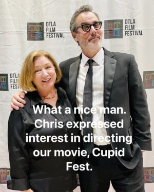 Maggie Egan Instagram - What a magical night at the DTLA FILM FESTIVAL a few weeks ago. Our Irish producer Max Brady of Max Films and Pull the Trigger of Dublin, Ireland got me a ticket to see the film she produced with “Mad About You’s” Paul Reiser. It’s called “The Problem with People.” Paul wrote it. He’s at his best in this movie. It also stars Zoey’s Extraordinary Playlist, Jane Levy, and Irish movie star Colm Meaney. UK Director Chris Cottam was so nice to me and is interested in directing our movie Cupid Fest. Max will be our service producer. They all love Max. 
Extra bonus, I saw my former acting coach, Gordon Hunt’s daughter there. Helen Hunt came out in support of her former co-star, Paul. 
It was a joy to see the movie and meet everyone. Keep an eye out for this movie when its released. It’s unique and every character in the movie was pitch perfect. Congratulations to “The Problem with People. 

#irishfilm #maxfilms #dublin #pullthetrigger #maxbrady #paulreiser #janelevy #chriscottam #theproblemwithpeoplemovie
#theproblemwithpeople #helenhunt #gordonhunt 
#cupidfestfilm #maggieegancummings 
#madaboutyou #dtlafilmfestival #zoeysextraordinaryplaylist