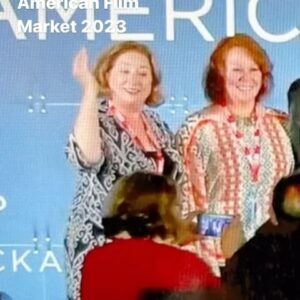 Maggie Egan Instagram - Top thrill of 2023 was not only getting to pitch our script at AFM by a stroke of “luck” but then winning an award for it too was so grand!!! Grateful. Thank you God, Jennifer, and Kathryn Hollis Peters who also won a slot to pitch in the Largo AI session. Win. WIN!