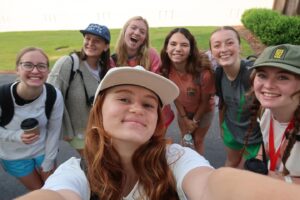 Maggie Elizabeth Jones Instagram - Officially not a camper anymore🥹🏕️