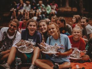 Maggie Elizabeth Jones Instagram - God is good
God is love 
God is personal
God is Guiding
Our God is Never-Changing. 
Thanks winshape for another summer full of joy. Can’t believe I only have two more years😢
