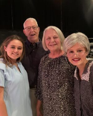 Maggie Elizabeth Jones Instagram - “Pieces of me are pieces of you” 
Grammy and Grandad 💕🕊️ Two of the hardest goodbyes both within a year from each other. 
Miss you and love you both. Forever grateful for all the stories and memories made.