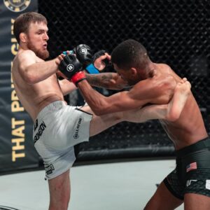 Magomed Magomedov Instagram - Patchy Mix edged a close Bellator Bantamweight Title victory over Magomed Magomedov.

Do you want to see the trilogy? 🤔

#BellatorParis | Watch The Replay On MAX