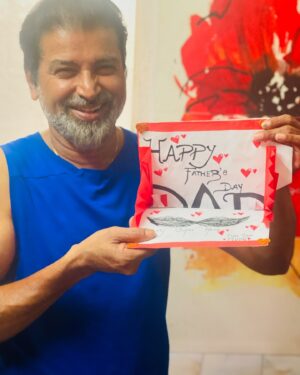 Mahalakshmi Shankar Instagram - Happy Father’s Day to the two most amazing men in my life! To my dad, thank u for ur endless love, wisdom, and support. You have always been my rock. To my wonderful husband, watching you be an incredible father to our kid fills my heart with joy. I’m so grateful for both of you. ❤️Happy Father’s Day to all the incredible dads out there!