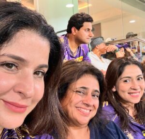 Maheep Kapoor Instagram - What a match 💜 what a night to remember 💜 #KKRCHAMPIONS2024 🏆 💜💜💜