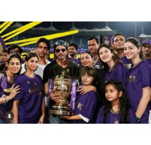 Maheep Kapoor Instagram - What a match 💜 what a night to remember 💜 #KKRCHAMPIONS2024 🏆 💜💜💜