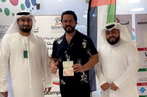 Maher Ahmed Instagram - شكراً لدولة الامارات العربية المتحدة لمنحي الاقامة الذهبية 🇮🇶🇦🇪