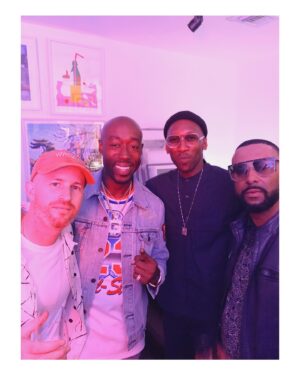 Mahershala Ali Instagram - Congrats to my Brothers Freddie Gibbs x Madlib #Bandana ⚡️👑👑⚡️