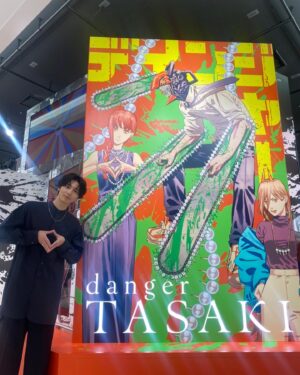Mahiro Takasugi Instagram - TASAKI×チェンソーマンのポップアップストアへ行って参りました！
世界観、最高です。

#TASAKI #TASAKIdanger #TASAKIチェンソーマン　#チェンソーマン