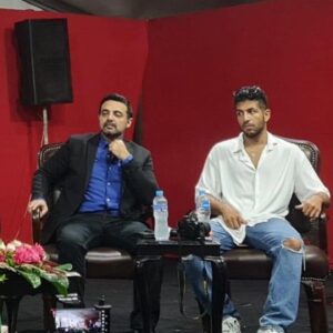 Mahmoud Amr Yassin Instagram - ندوه معرض الكتاب في بورسعيد لجدي الفنان الراحل محمود ياسين.