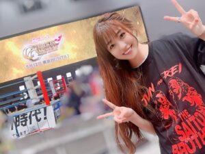 Maho Tomita Instagram - ---------
全日本プロレス「チャンピオン・カーニバル2024」に行ってきました！

#らぶぷろ にゲストで来てくれた #斉藤ブラザーズ のお2人の応援に行ってきました！！！

熱い試合に興奮しまくりながら応援！
ほんっっっとに凄かったです！強くてカッコよくて、最高でした！

試合は会場でみるのが1番！今日、改めて感じました。
皆様も是非、会場で体験してみて下さい！！！

#CC2024 #ajpw