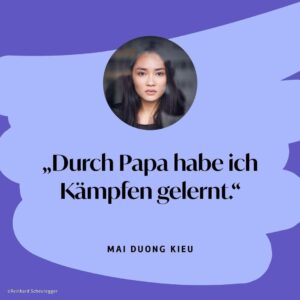 Mai Duong Kieu Instagram - What breaks you makes you stronger.

Thanks to @integrationsbeauftragte for the shout-out. #feministfriday
"Durch Papa habe ich Kämpfen gelernt. Von Mama habe ich das Durchhalten gelernt." 🌝